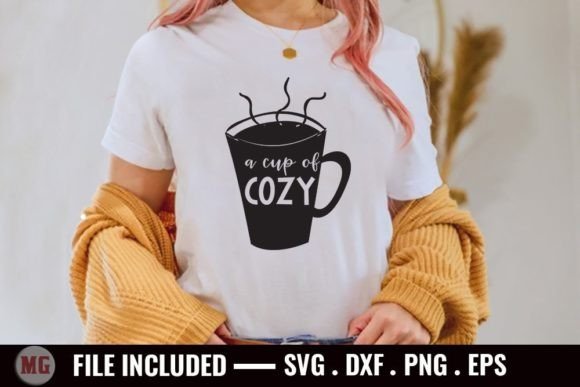 A Cup of Cozy – Tea Lover SVG