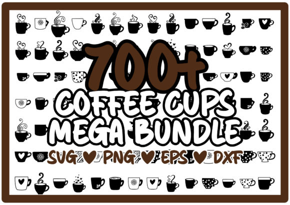 Coffee Cup Mega Bundle