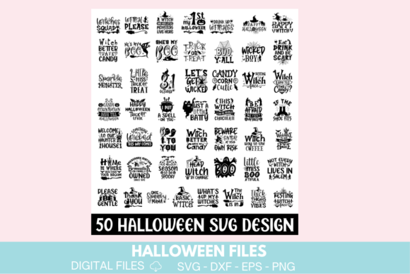 Halloween SVG Quotes Bundle