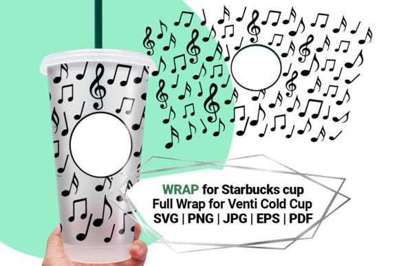Melody Wrap for Starbucks Cold Cup 24 Oz