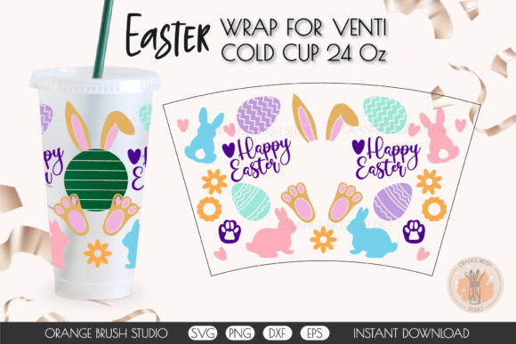 Spring Easter Bunny Ears and Feet SVG